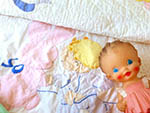 se-a00342 Baby Crib Blanket アップリケブランケット ¥ 13,800