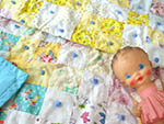 bt-a02676 Baby Crib Blanket フォーパッチブランケット ¥ 15,800