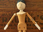 bt-a02781 Wooden Peg Doll ガールウッデンペグドール ¥ 26,500