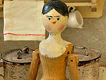 bt-a02802 Wooden Peg Doll ガールスモールペグドール ¥ 27,900