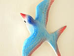 br-a01166 Bleu Oiseau Deco ママンブルーオワゾー ¥ 5,700