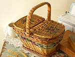fr-a02875 Rose Rotin Panier ローズピクニックパニエ ¥ 25,600