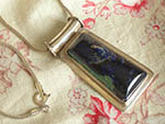 fr-a03209 Blauer Stein Anhanger ブラウアーシュタイン ¥ 11,800