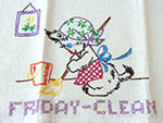 ki-a01355 Kitchen Dish Towel フライデータオル ¥ 2,500