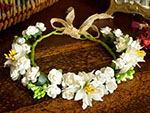 ot-a00738 Roses Flower Crown ホワイトローズクラウン ¥ 5,500 