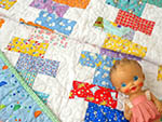 se-a00356 Baby Crib Blanket ベビースクラップキルト ¥ 14,900