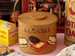 ki-a01394 Wooden Cookies Jar ウドゥンクッキージャー ¥ 12,300