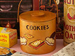 ki-a01395 Wooden Cookies Jar ウドゥンクッキージャー ¥ 13,900