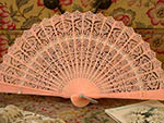 ot-a01094 Pink Doll Folding Fan ピンクマーガレットファン ¥ 5,600